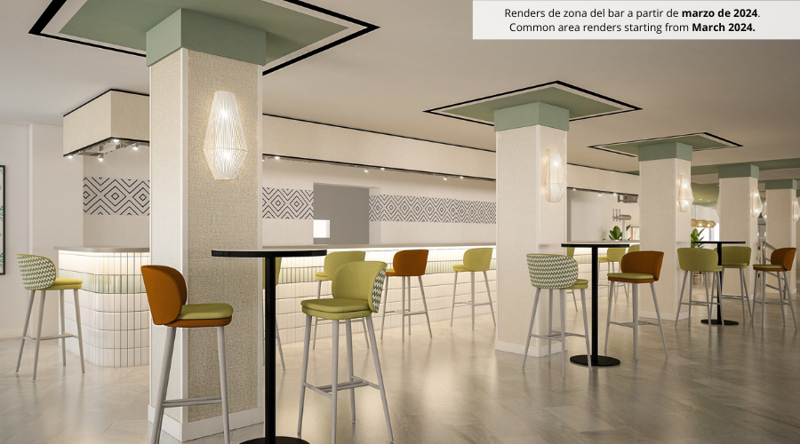 Renders zonas comunes Bali - marzo 2024