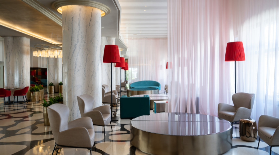 Reception pez espada hotel torremolinos